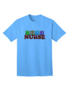 Nicu Nurse Adult T-Shirt-unisex t-shirt-TooLoud-Aquatic-Blue-Small-Davson Sales