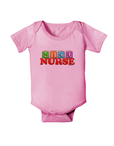 Nicu Nurse Baby Romper Bodysuit-Baby Romper-TooLoud-Pink-06-Months-Davson Sales
