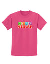 Nicu Nurse Childrens Dark T-Shirt-Childrens T-Shirt-TooLoud-Sangria-X-Small-Davson Sales