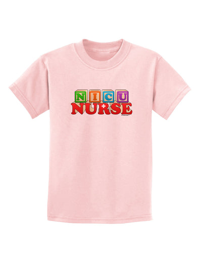 Nicu Nurse Childrens T-Shirt-Childrens T-Shirt-TooLoud-PalePink-X-Small-Davson Sales