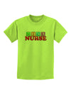 Nicu Nurse Childrens T-Shirt-Childrens T-Shirt-TooLoud-Lime-Green-X-Small-Davson Sales