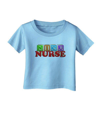 Nicu Nurse Infant T-Shirt-Infant T-Shirt-TooLoud-Aquatic-Blue-06-Months-Davson Sales