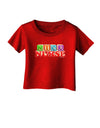 Nicu Nurse Infant T-Shirt Dark-Infant T-Shirt-TooLoud-Red-06-Months-Davson Sales