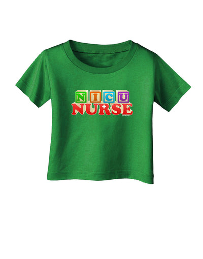 Nicu Nurse Infant T-Shirt Dark-Infant T-Shirt-TooLoud-Clover-Green-06-Months-Davson Sales