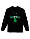 Nigeria Bobsled Adult Long Sleeve Dark T-Shirt by TooLoud-TooLoud-Black-Small-Davson Sales