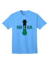 Nigeria Bobsled Adult T-Shirt - A Stylish Addition to Your Wardrobe by TooLoud-Mens T-shirts-TooLoud-Aquatic-Blue-Small-Davson Sales