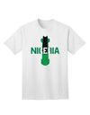 Nigeria Bobsled Adult T-Shirt - A Stylish Addition to Your Wardrobe by TooLoud-Mens T-shirts-TooLoud-White-Small-Davson Sales