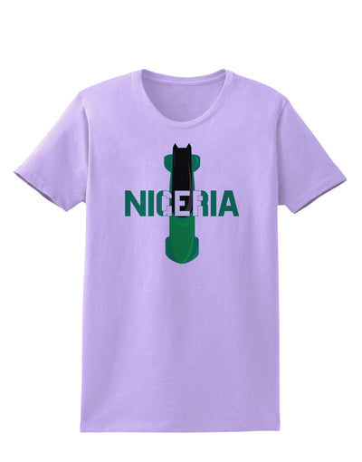 Nigeria Bobsled Womens T-Shirt by TooLoud-TooLoud-Lavender-X-Small-Davson Sales