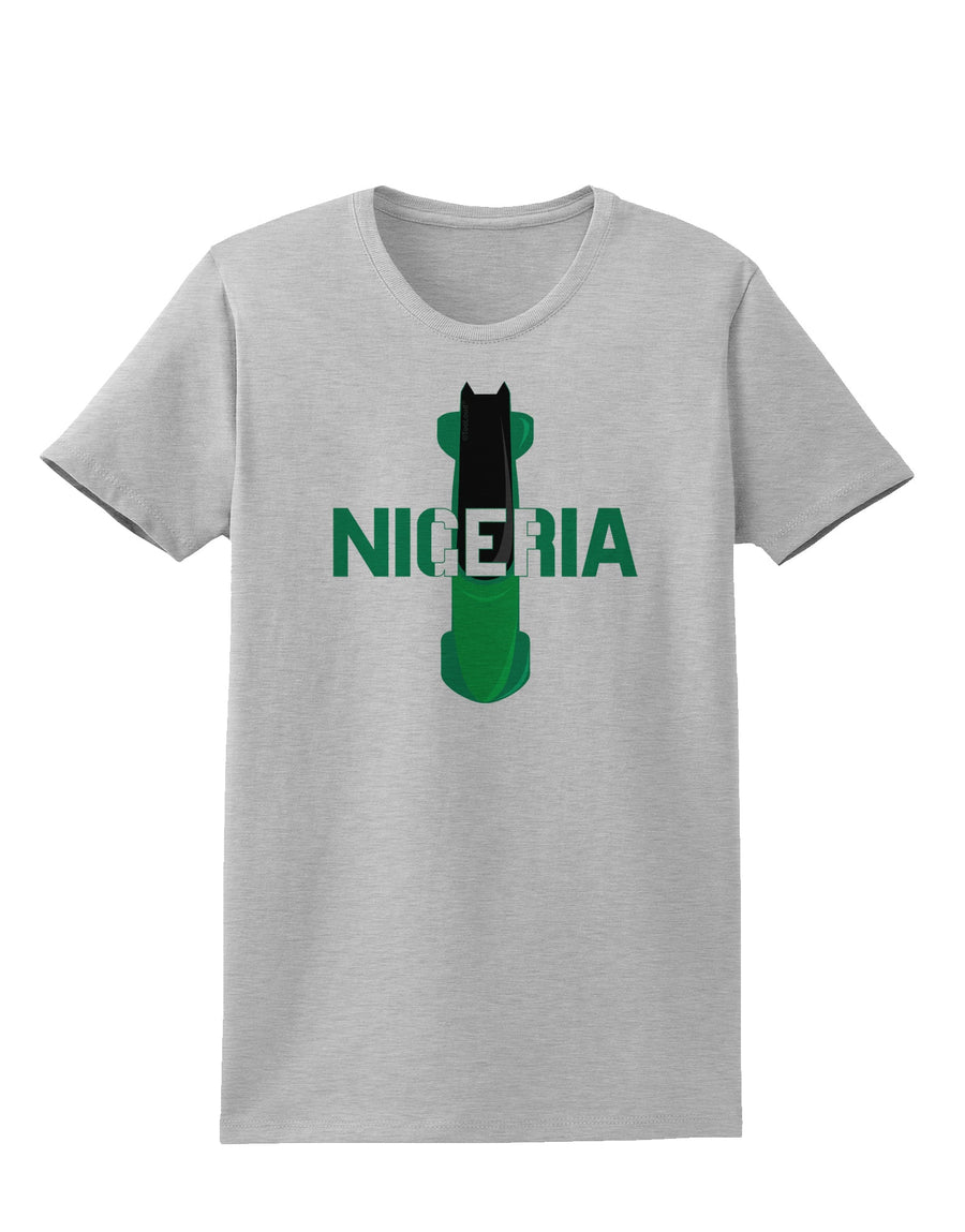 Nigeria Bobsled Womens T-Shirt by TooLoud-TooLoud-White-X-Small-Davson Sales