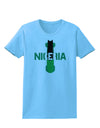 Nigeria Bobsled Womens T-Shirt by TooLoud-TooLoud-Aquatic-Blue-X-Small-Davson Sales