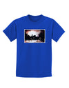 Nighttime Flamingos Childrens Dark T-Shirt-Childrens T-Shirt-TooLoud-Royal-Blue-X-Small-Davson Sales