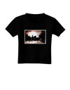 Nighttime Flamingos Toddler T-Shirt Dark-Toddler T-Shirt-TooLoud-Black-2T-Davson Sales