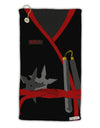 Ninja Red AOP Micro Terry Gromet Golf Towel 15 x 22 Inch All Over Print-Golf Towel-TooLoud-White-Davson Sales