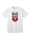 No Bae For Valentine's Day Adult T-Shirt-Mens T-Shirt-TooLoud-White-Small-Davson Sales