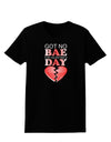 No Bae For Valentine's Day Womens Dark T-Shirt-Womens T-Shirt-TooLoud-Black-X-Small-Davson Sales