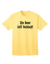 No Beer Left Behind Adult T-Shirt-unisex t-shirt-TooLoud-Yellow-Small-Davson Sales