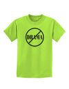 No Drama Allowed Childrens T-Shirt-Childrens T-Shirt-TooLoud-Lime-Green-X-Small-Davson Sales