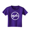 No Drama Allowed Toddler T-Shirt Dark-Toddler T-Shirt-TooLoud-Purple-2T-Davson Sales