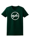 No Drama Allowed Womens Dark T-Shirt-TooLoud-Forest-Green-Small-Davson Sales