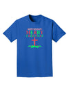 No Happy Holidays&#44; Merry Christmas Adult Dark T-Shirt-Mens T-Shirt-TooLoud-Royal-Blue-Small-Davson Sales