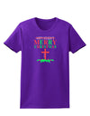 No Happy Holidays&#44; Merry Christmas Womens Dark T-Shirt-TooLoud-Purple-X-Small-Davson Sales