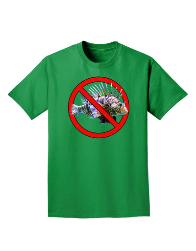 No Lionfish Adult Dark T-Shirt-Mens T-Shirt-TooLoud-Kelly-Green-Small-Davson Sales