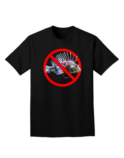 No Lionfish Adult Dark T-Shirt-Mens T-Shirt-TooLoud-Black-Small-Davson Sales