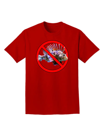 No Lionfish Adult Dark T-Shirt-Mens T-Shirt-TooLoud-Red-Small-Davson Sales