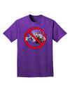 No Lionfish Adult Dark T-Shirt-Mens T-Shirt-TooLoud-Purple-Small-Davson Sales