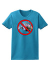 No Lionfish Womens Dark T-Shirt-TooLoud-Turquoise-X-Small-Davson Sales