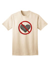 No Love Symbol Adult T-Shirt-Mens T-Shirt-TooLoud-Natural-Small-Davson Sales