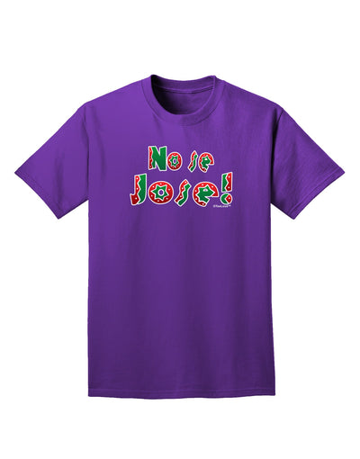 No Se Jose Adult Dark T-Shirt-Mens T-Shirt-TooLoud-Purple-Small-Davson Sales