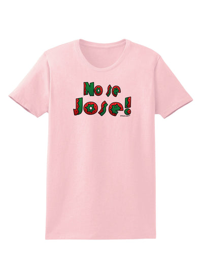 No Se Jose Womens T-Shirt-Womens T-Shirt-TooLoud-PalePink-X-Small-Davson Sales