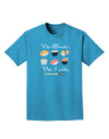 No Sushi No Life Adult Dark T-Shirt-Mens T-Shirt-TooLoud-Turquoise-Small-Davson Sales