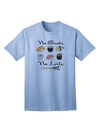 No Sushi No Life Adult T-Shirt-unisex t-shirt-TooLoud-Light-Blue-Small-Davson Sales