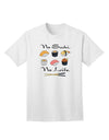 No Sushi No Life Adult T-Shirt-unisex t-shirt-TooLoud-White-Small-Davson Sales