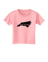 North Carolina - United States Shape Toddler T-Shirt by TooLoud-Toddler T-Shirt-TooLoud-Candy-Pink-2T-Davson Sales