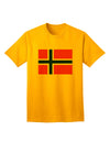 Norwegian Flag Adult T-Shirt - A Stylish Addition to Your Wardrobe-Mens T-shirts-TooLoud-Gold-Small-Davson Sales