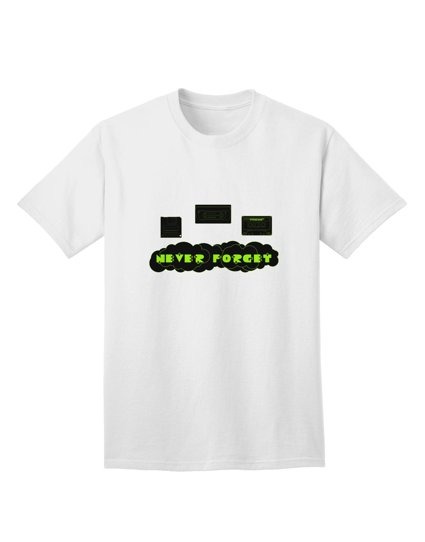 Nostalgic and Humorous Retro 80's Adult T-Shirt by TooLoud-Mens T-shirts-TooLoud-White-Small-Davson Sales