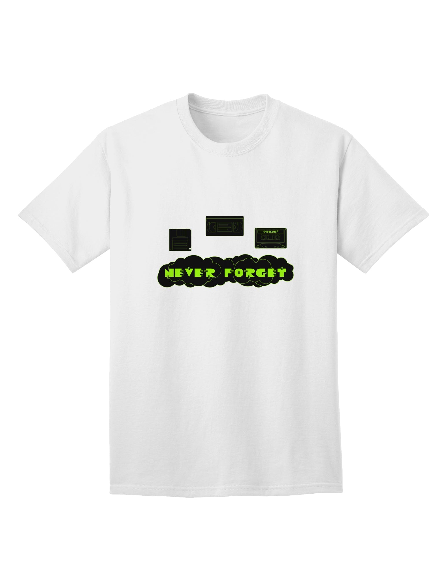 Nostalgic and Humorous Retro 80's Adult T-Shirt by TooLoud-Mens T-shirts-TooLoud-White-Small-Davson Sales