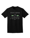 Not A Cartoon Eyes Green Adult Dark T-Shirt-Mens T-Shirt-TooLoud-Black-Small-Davson Sales