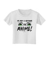 Not A Cartoon Eyes Green Toddler T-Shirt-Toddler T-Shirt-TooLoud-White-2T-Davson Sales