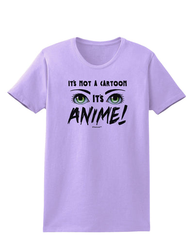 Not A Cartoon Eyes Green Womens T-Shirt-Womens T-Shirt-TooLoud-Lavender-X-Small-Davson Sales