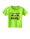 Not A Cartoon Eyes Magenta Toddler T-Shirt-Toddler T-Shirt-TooLoud-Lime-Green-2T-Davson Sales