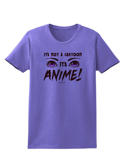 Not A Cartoon Eyes Magenta Womens T-Shirt-Womens T-Shirt-TooLoud-Violet-X-Small-Davson Sales