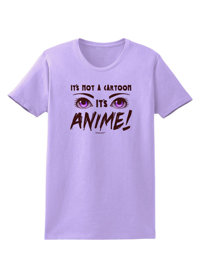 Not A Cartoon Eyes Magenta Womens T-Shirt-Womens T-Shirt-TooLoud-Lavender-X-Small-Davson Sales