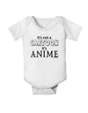 Not A Cartoon Text Baby Romper Bodysuit-Baby Romper-TooLoud-White-06-Months-Davson Sales