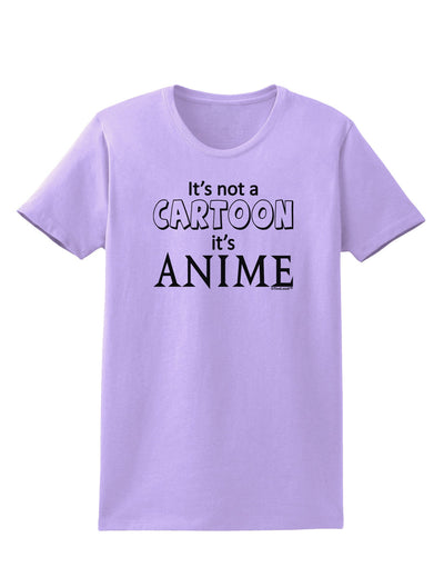 Not A Cartoon Text Womens T-Shirt-Womens T-Shirt-TooLoud-Lavender-X-Small-Davson Sales