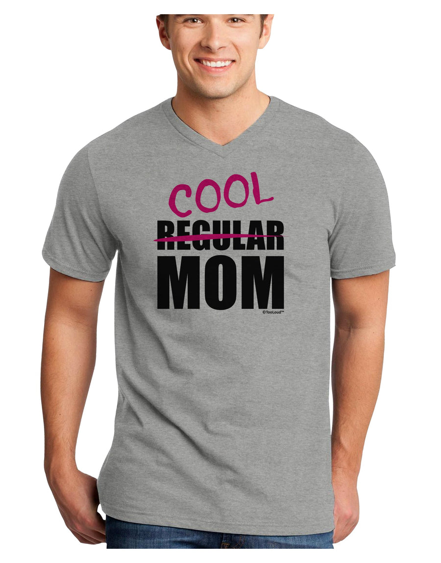 Not A Regular Mom Design Adult V-Neck T-shirt by TooLoud-Mens V-Neck T-Shirt-TooLoud-White-Small-Davson Sales