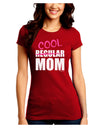 Not A Regular Mom Design Juniors Crew Dark T-Shirt by TooLoud-T-Shirts Juniors Tops-TooLoud-Red-Juniors Fitted Small-Davson Sales